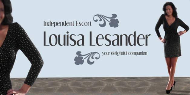 Screenshot der Webseite louisa-lesander.com